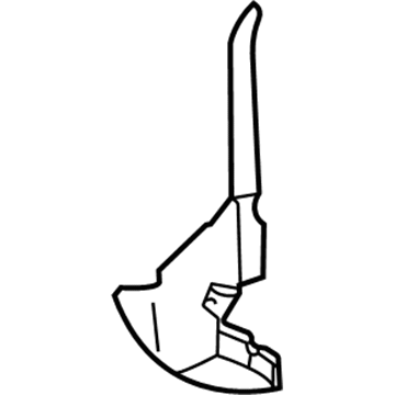 Dodge 4805213AB Radiator Assembly Shield