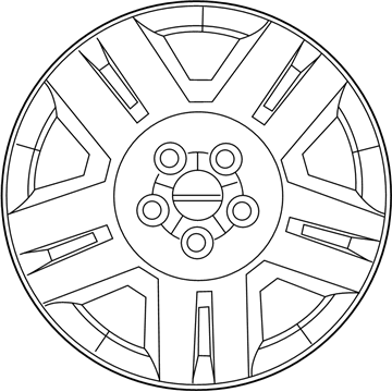 Chrysler 1SZ55PAKAB Wheel Cover