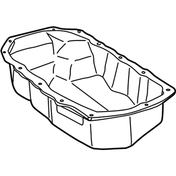 Chrysler Oil Pan - 4884385AE