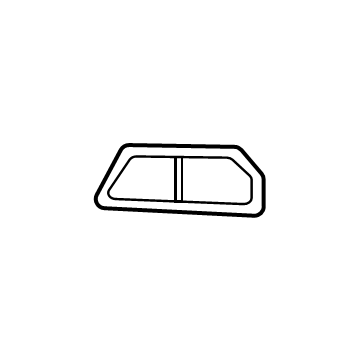 Jeep 6YX48DX8AA Lower Grille Cover Plate