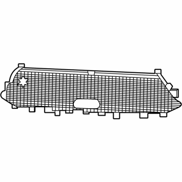 Jeep 68590201AC Lower Grille