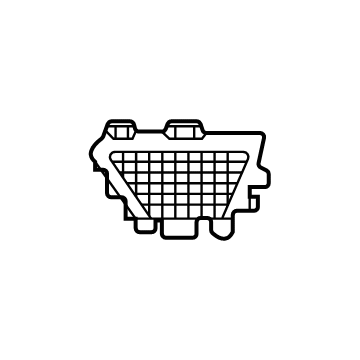 Jeep 68472200AB Outer Grille