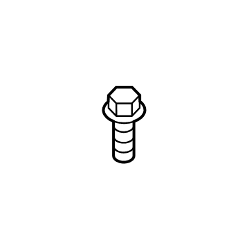 Chrysler 6104368AA Radiator Bolt