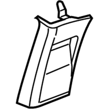 Dodge 5HP48XDHAA Rear Pillar Trim