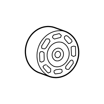 Jeep Wrangler A/C Idler Pulley - 5281596AB