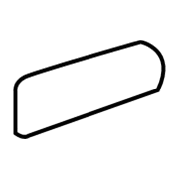 Dodge 55077167AC Side Molding