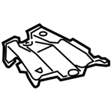 Mopar 5099434AA Front Bracket, Passenger Side