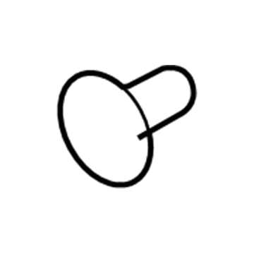 Chrysler 6507879AA Window Molding Retainer