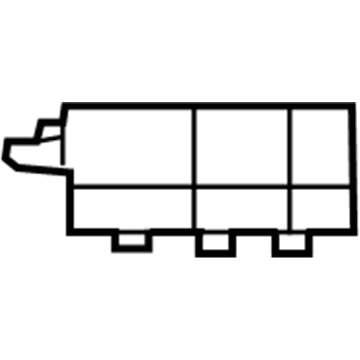 Dodge Dakota Air Bag - 1EM32XDVAE