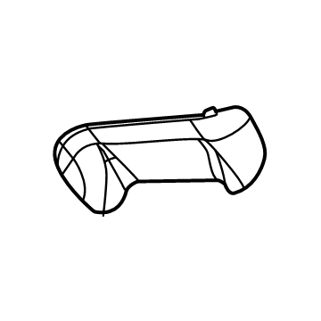 Jeep 6YE22SA5AB Seat Belt Bezel