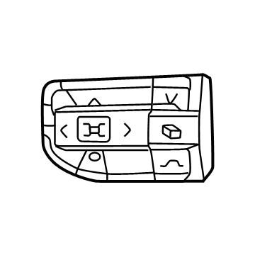 Mopar 68643821AC Switch - Steering Wheel