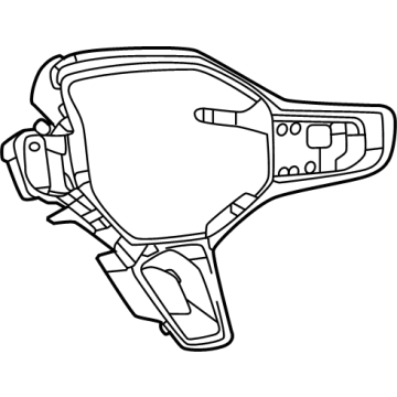 Mopar 7XG711X7AA Bezel - Steering Wheel Mopar 7XG711X7AA Bezel - Steering Wheel