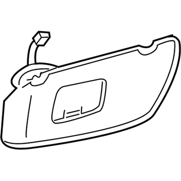 1999 Dodge Durango Sun Visor - 5GM23TL2AC