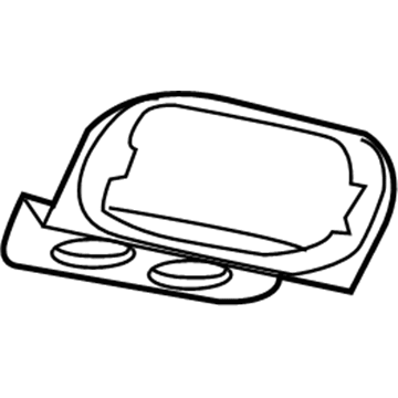 Dodge 55056019AB Control Module Bracket