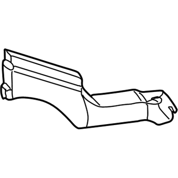 Chrysler 5017668AA Floor Duct
