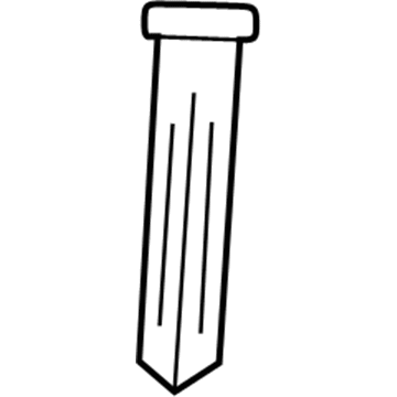 Mopar QX111L2AA Headrest Guide, Beige / Sandstone / Taupe, Front