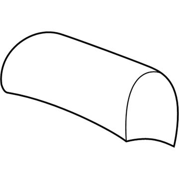 Mopar WX351L2AA Headrest, Taupe, Front WX351L2AA Mopar Headrest, Taupe, Front Illustration 1 of 1