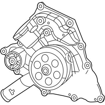 Jeep 53022095AJ Water Pump Assembly