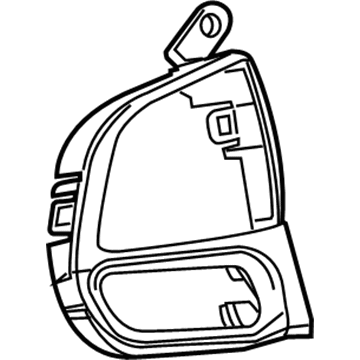 Chrysler 6VC75DX8AA Switch Bezel