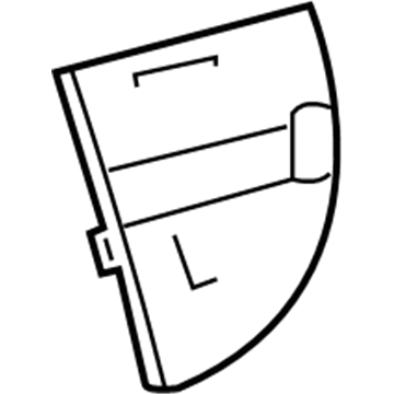 Chrysler 1ZV36DX9AC Radio Switch Bezel