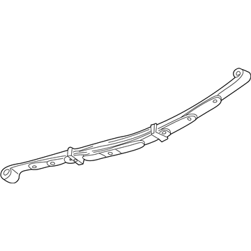 Dodge 52106325AF Leaf Spring