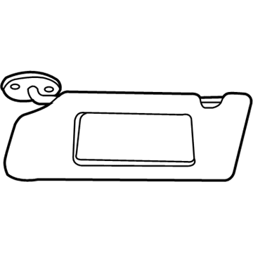 Chrysler 300 Sun Visor - 1AH06BD1AA