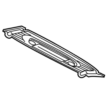 Dodge 1WQ64DX9AC Defroster Grille