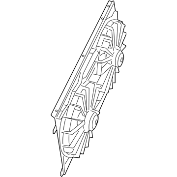 Jeep 68031872AA Shroud