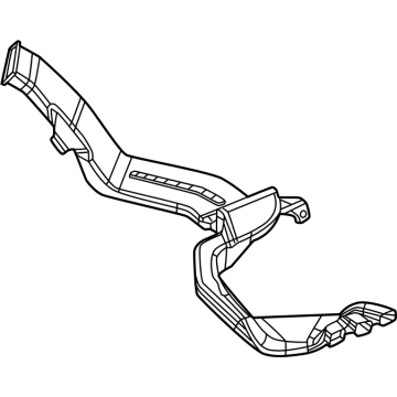 Ram 68277059AA Rear Duct