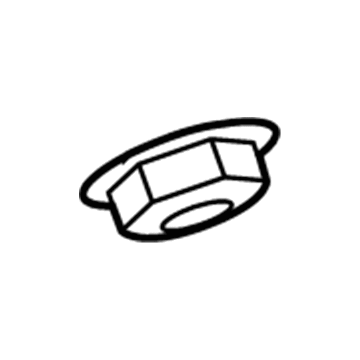 Jeep 6036684AA Converter & Pipe Nut