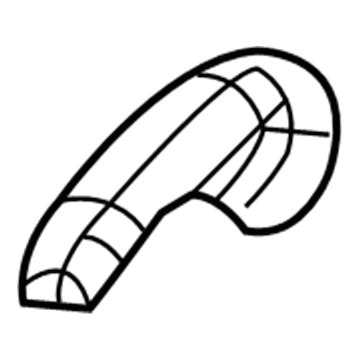 Dodge 1AN631DVAA Recline Handle