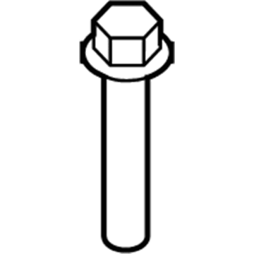 Dodge 6105064AA Bolt-Hexagon Flange Head