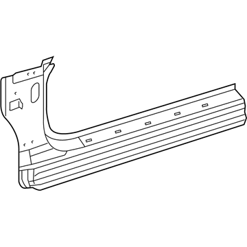 Mopar 4389551AG Outer Rocker Panel, Driver Side