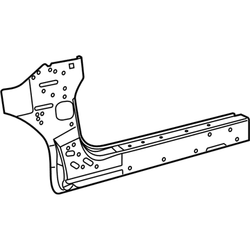 Mopar 5155827AL Inner Rocker, Driver Side Mopar 5155827AL Inner Rocker, Driver Side