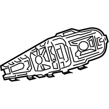 Mopar 68158825AC Handle Base, Rear Driver Side Mopar 68158825AC Handle Base, Rear Driver Side