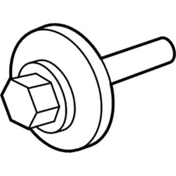 Jeep 6509487AA Idler Pulley Screw