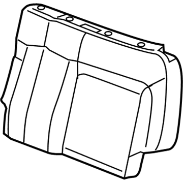 Ram 68275692AA Seat Back Pad