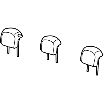 Ram 68275689AA Headrest Pad