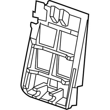 Ram 68353891AA Seat Back Panel