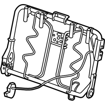 Ram 68275775AA Seat Back Frame