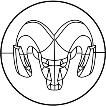Ram 1AB03S4AAC Center Cap