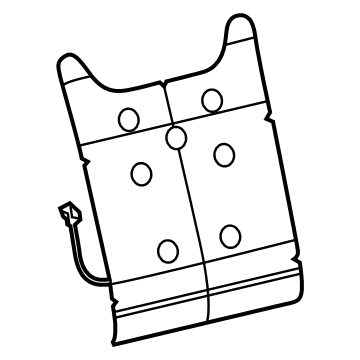 Dodge 68612634AA Seat Back Heater