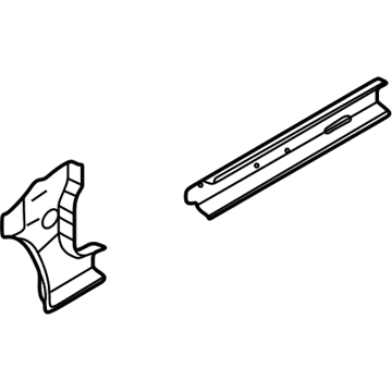 Chrysler 5155720AK Inner Hinge Pillar