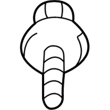 Dodge MB133472 Horn Bolt