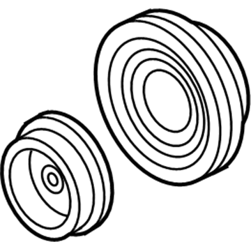 Dodge 5014573AA Clutch & Pulley