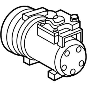 Dodge Neon A/C Compressor - 5058036AD