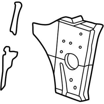 Chrysler 4878548AG Lower Pillar