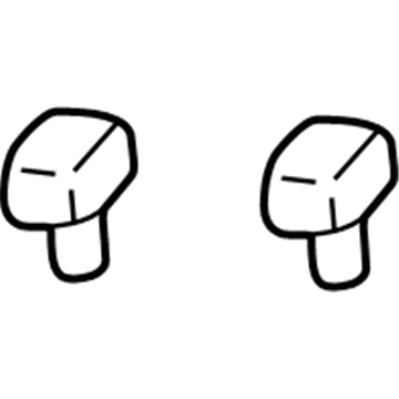 Chrysler Sebring Windshield Washer Nozzle - 4630350