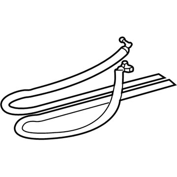Chrysler 4805243AA Washer Hose