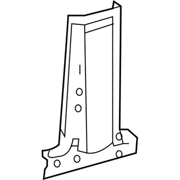 Dodge 68008266AB Inner Pillar